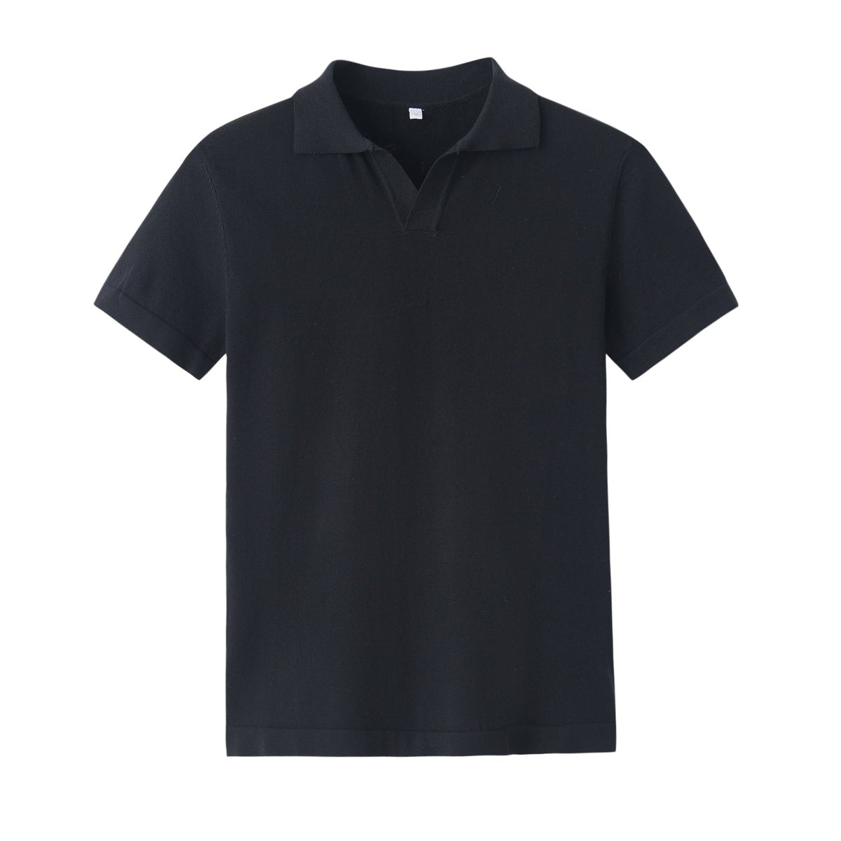 Buttonless Knit Polo