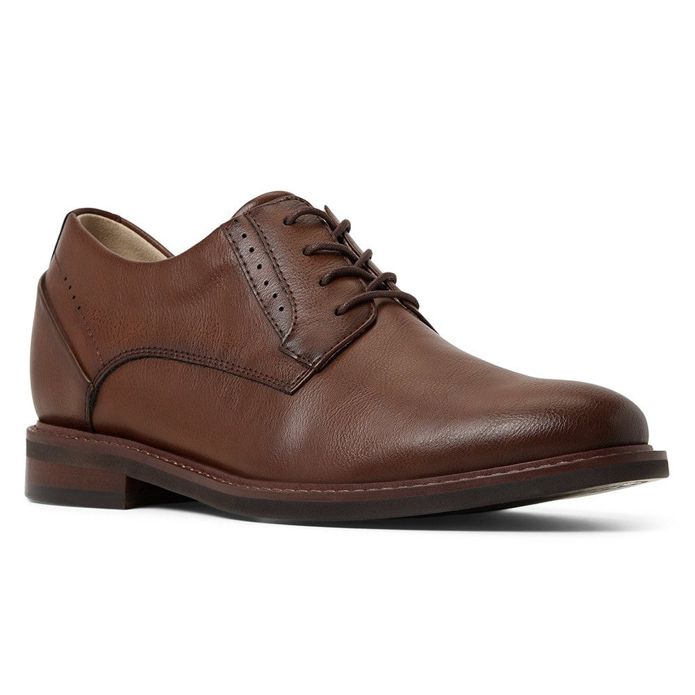 7 CM/2.76 Inches CMR CHAMARIPA Men’s Cognac Vegan Leather Elevator Dress Shoes