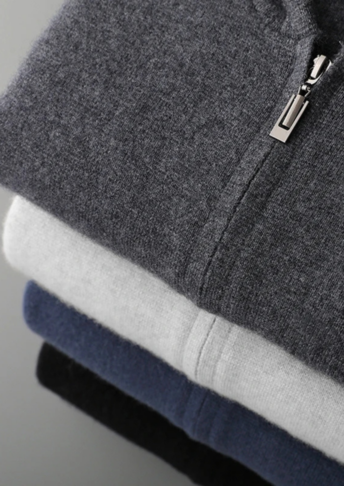 Cavallo Cashmere Zip Hoodie