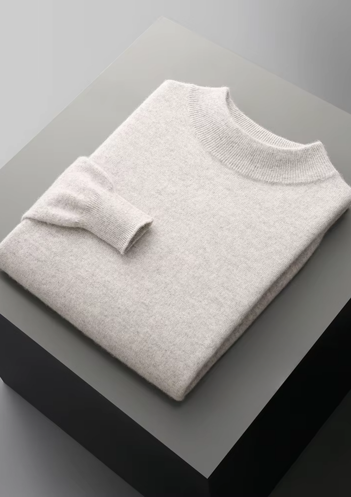 Cavallo Wool Classic Mockneck Sweater