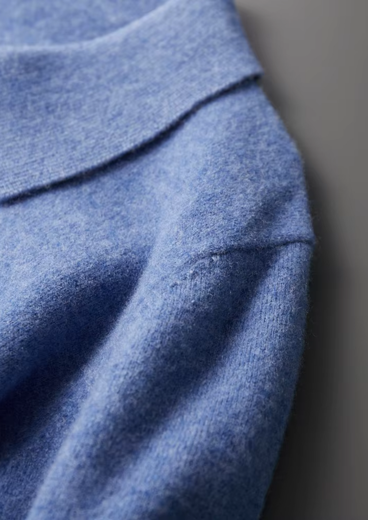 CAVALLOWOOL HALF ZIP POLO