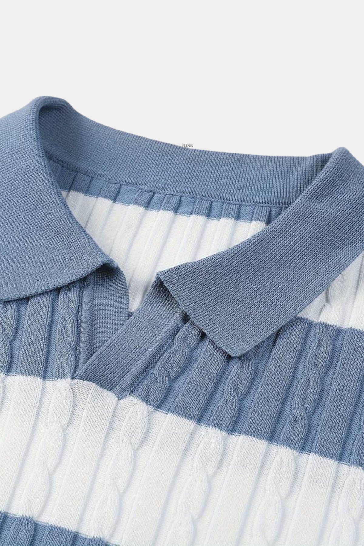 Cavallo White Stripe Polo
