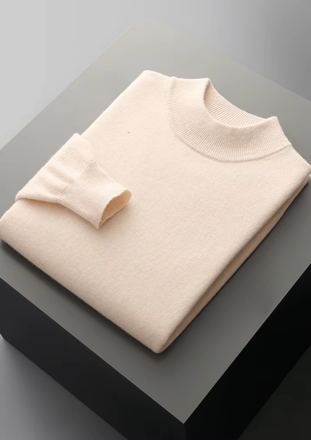 Cavallo Wool Classic Mockneck Sweater