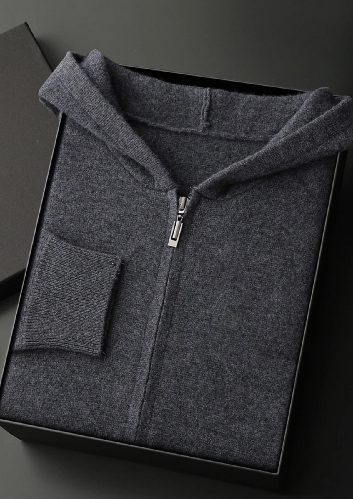Cavallo Cashmere Zip Hoodie