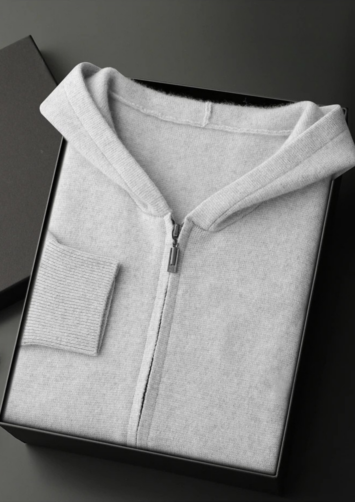 Cavallo Cashmere Zip Hoodie