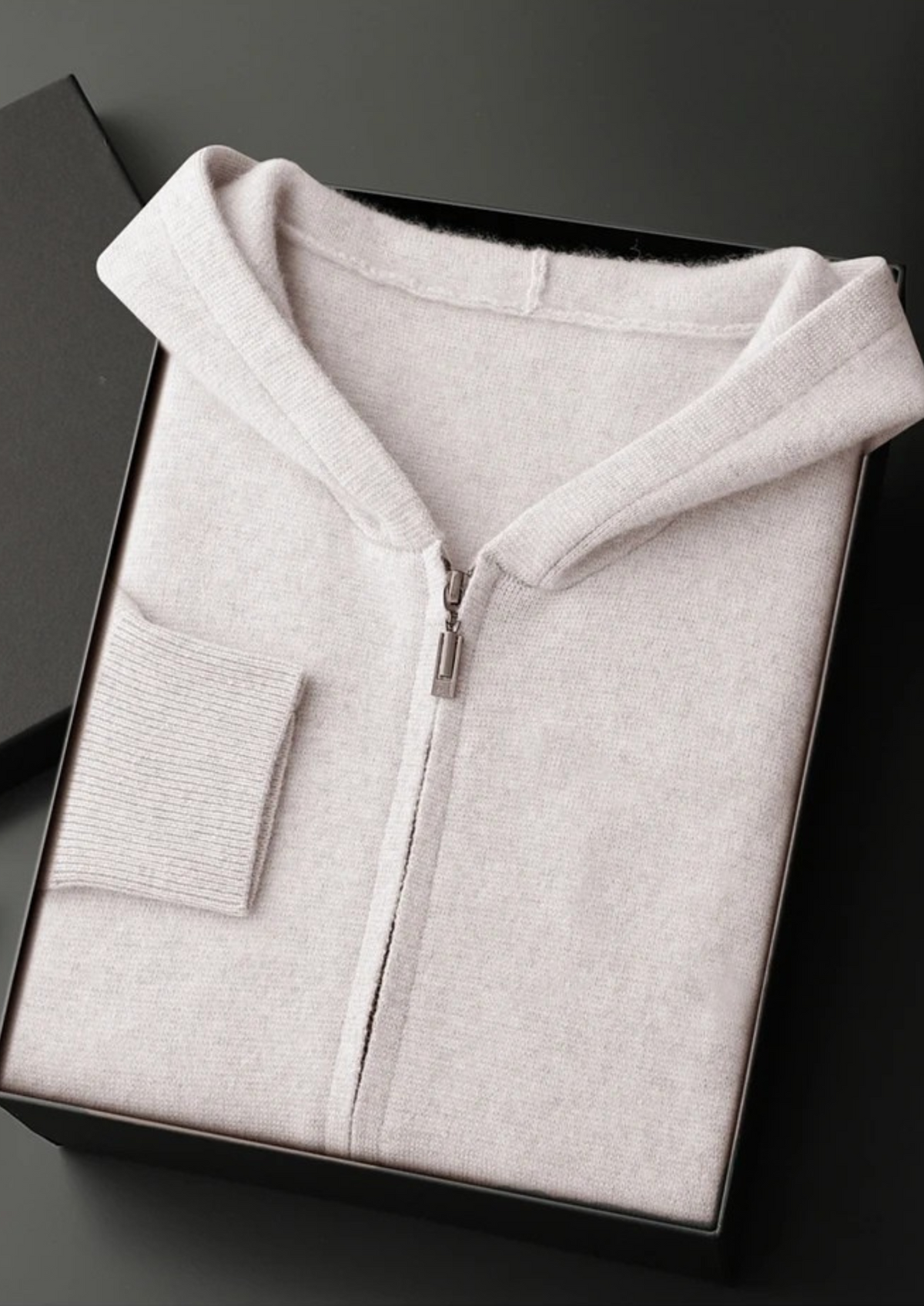 Cavallo Cashmere Zip Hoodie