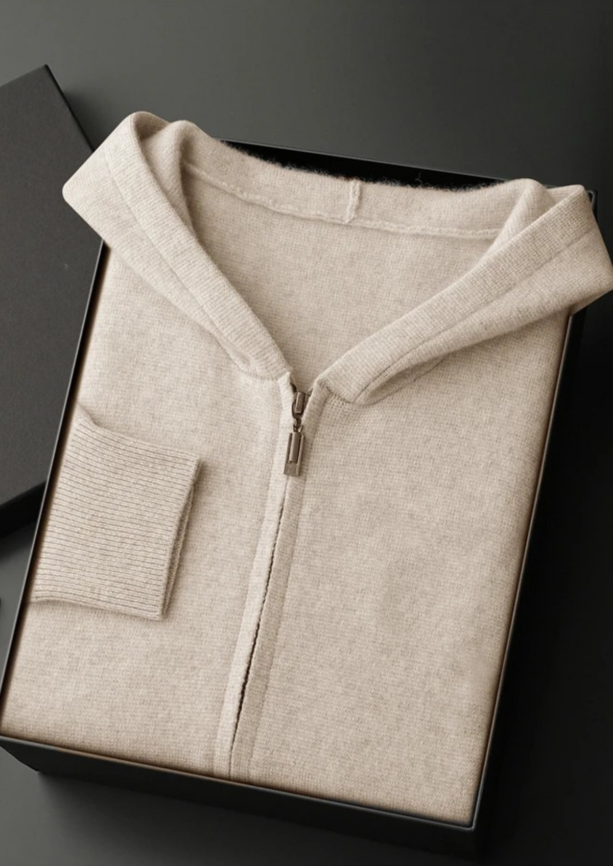 Cavallo Cashmere Zip Hoodie