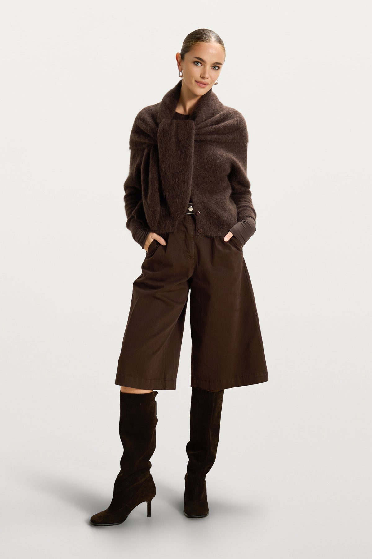 Sydney Bermuda Shorts | Chocolate