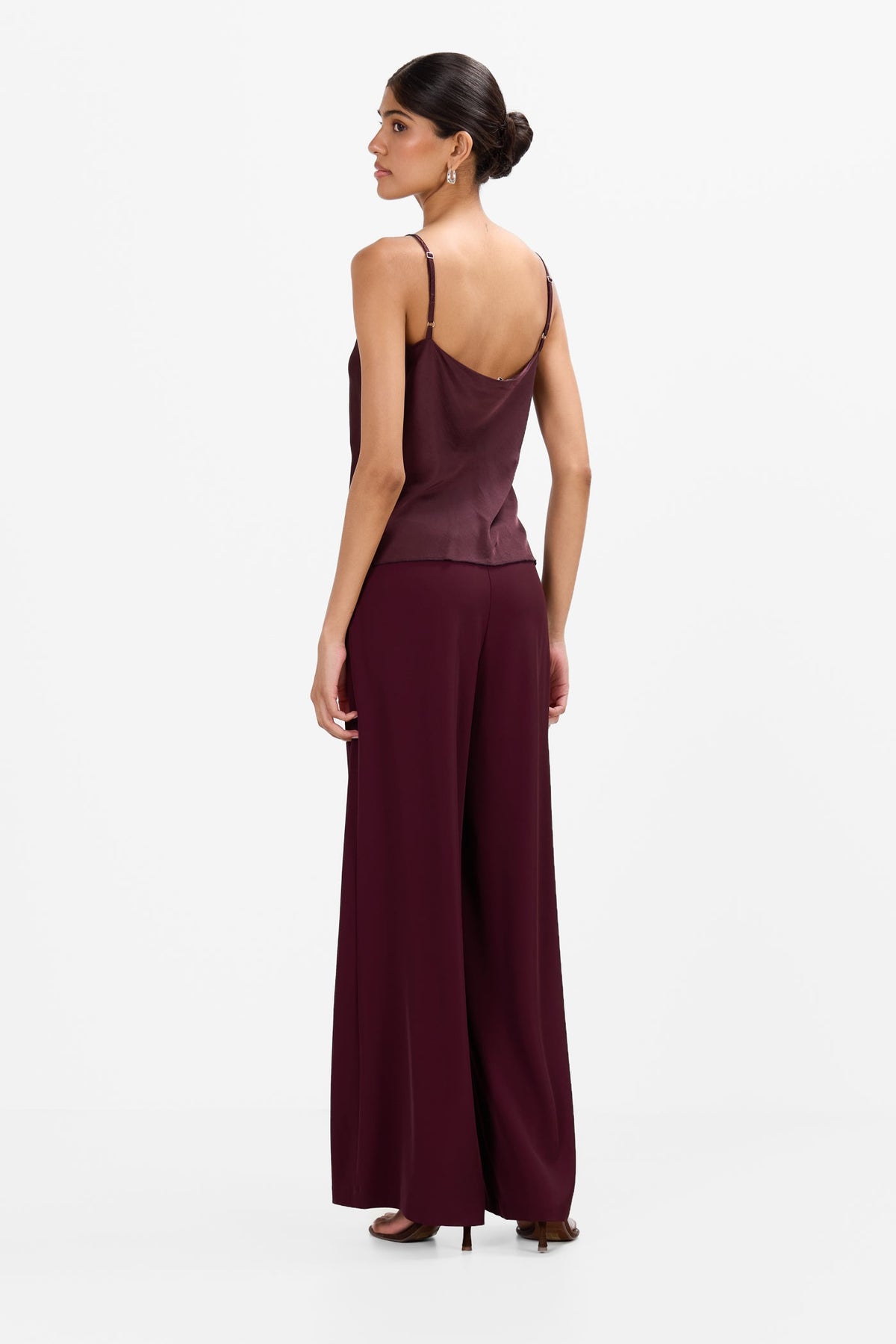 Zuri Trousers | Burgundy