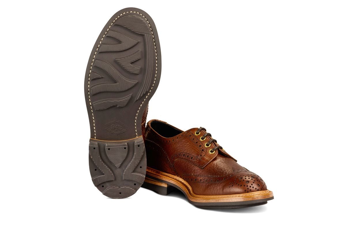 Bourton Country Shoe - Brown Buffalo (Tricker's Exclusive)