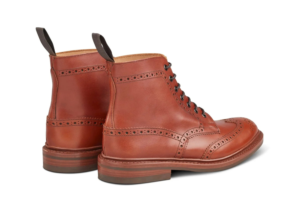 STOW COUNTRY BOOT - MARRON ANTIQUE (6 FITTING)