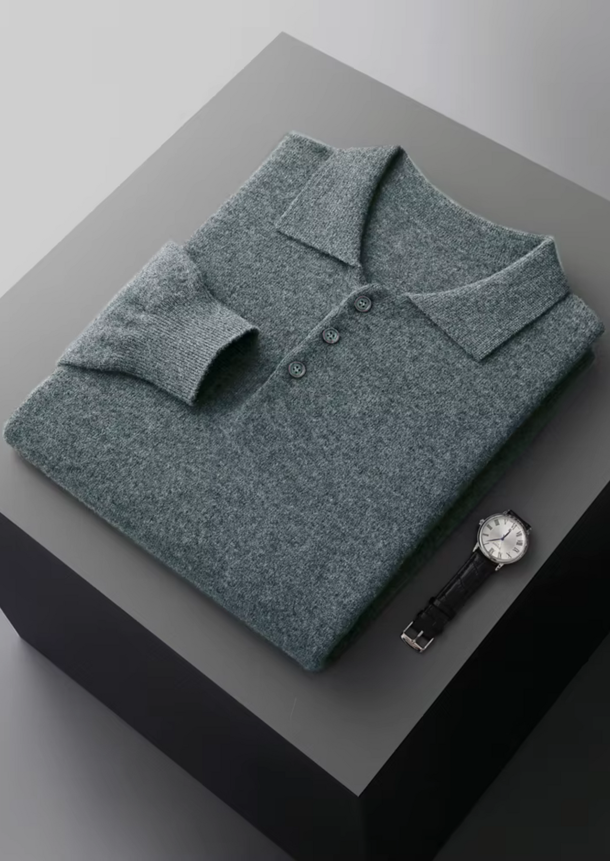 CAVALLO WOOL CLASSIC SWEATER POLO