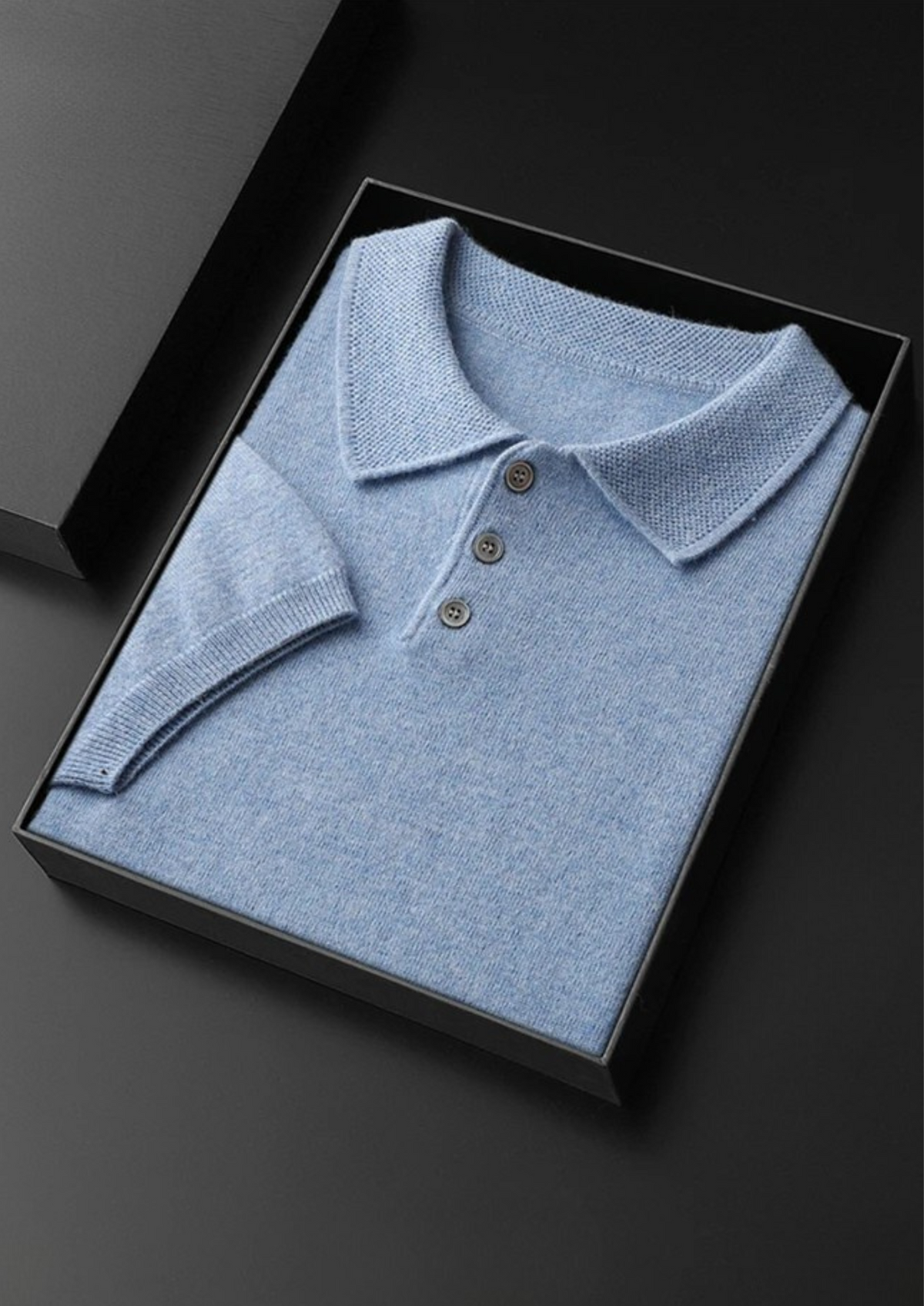 CASHMERE CLASSIC POLO SHIRT