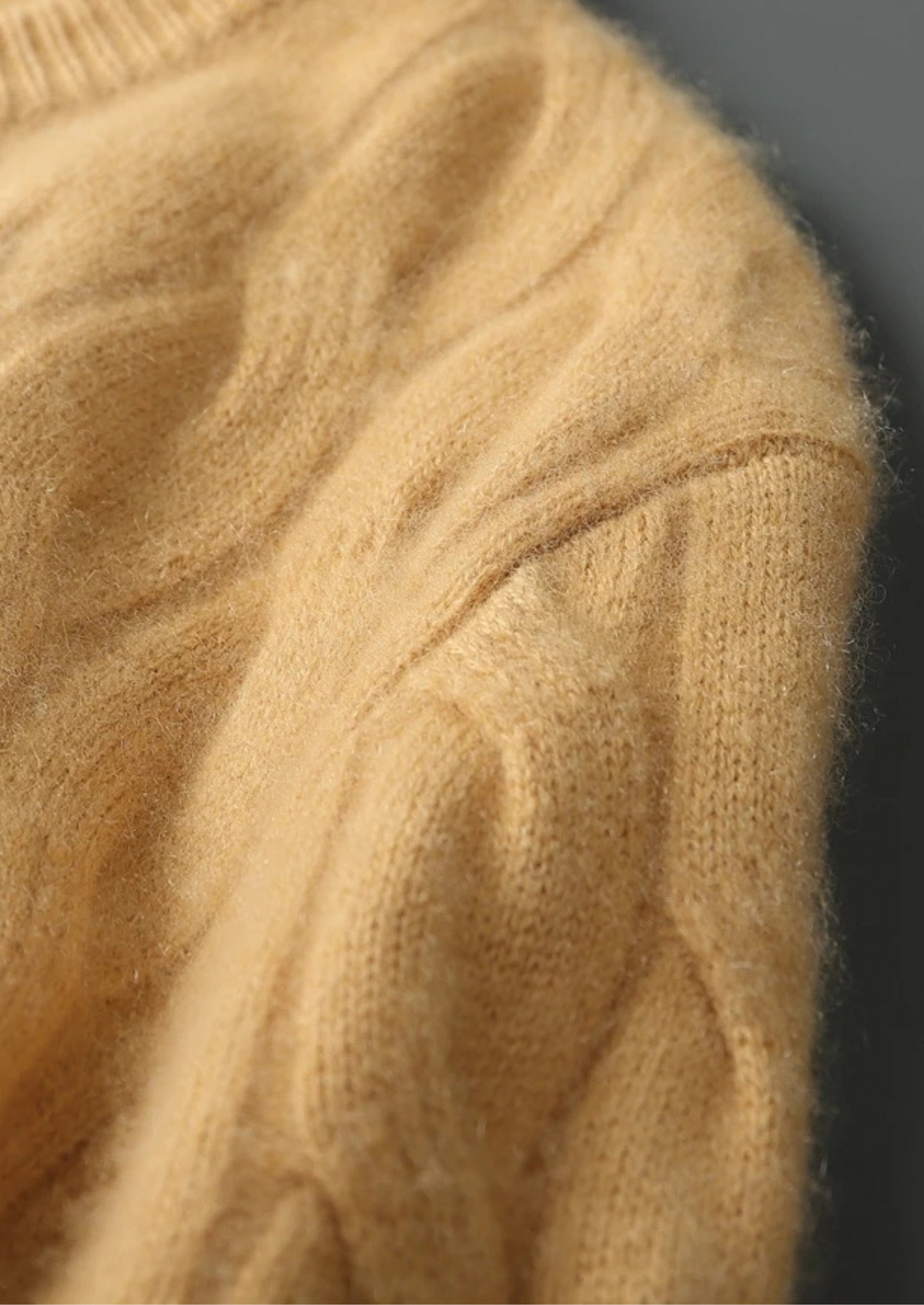CAVALLO WOOL CABLE CREWNECK