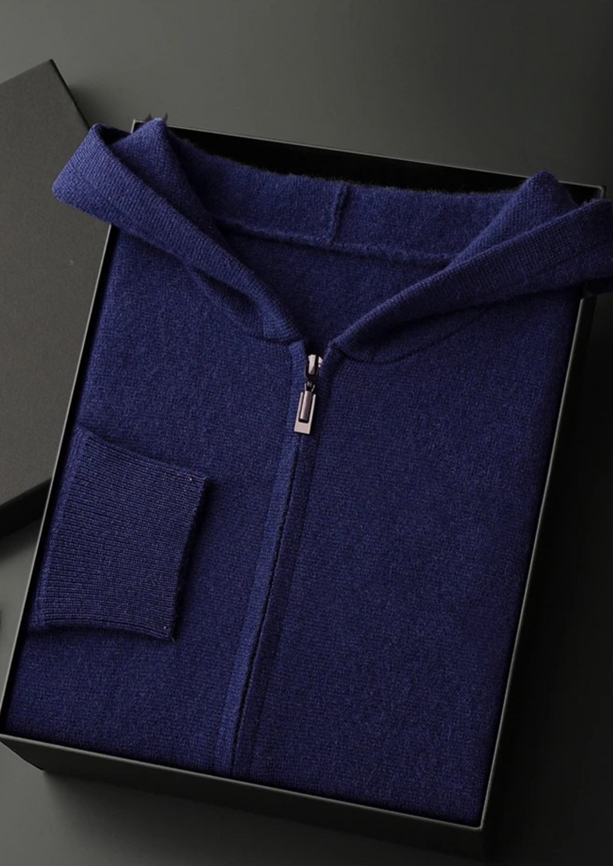 Cavallo Cashmere Zip  Hoodie