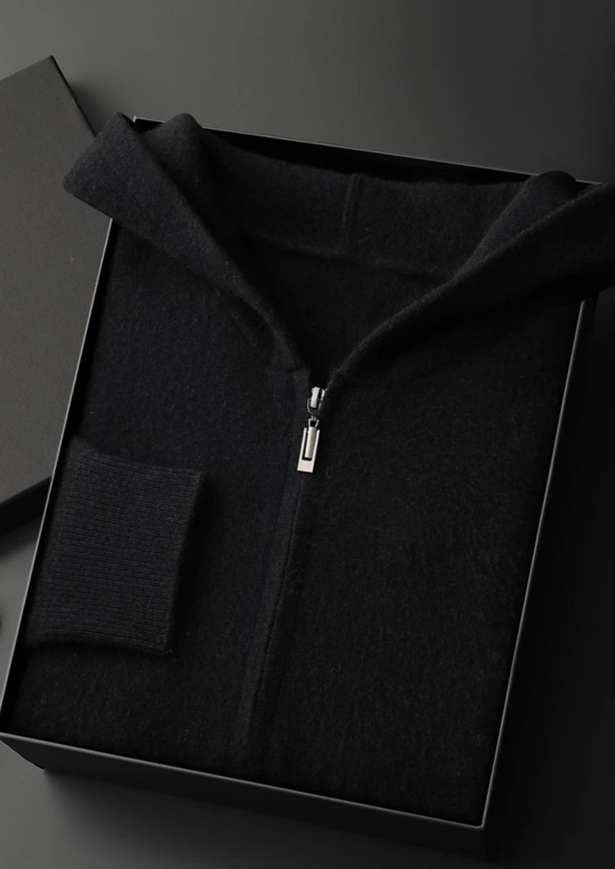 Cavallo Cashmere Zip  Hoodie