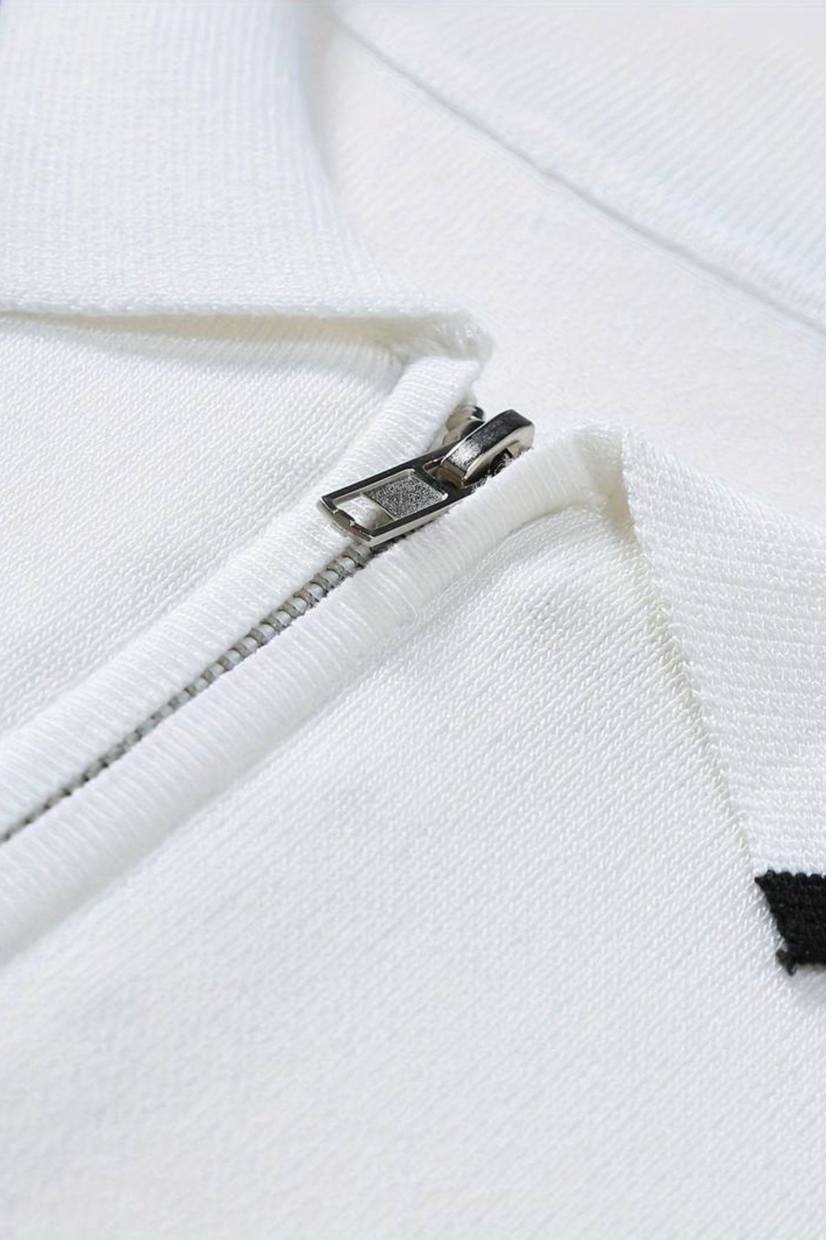 Cavallo  Knitted Quarter Zip Golf Polo