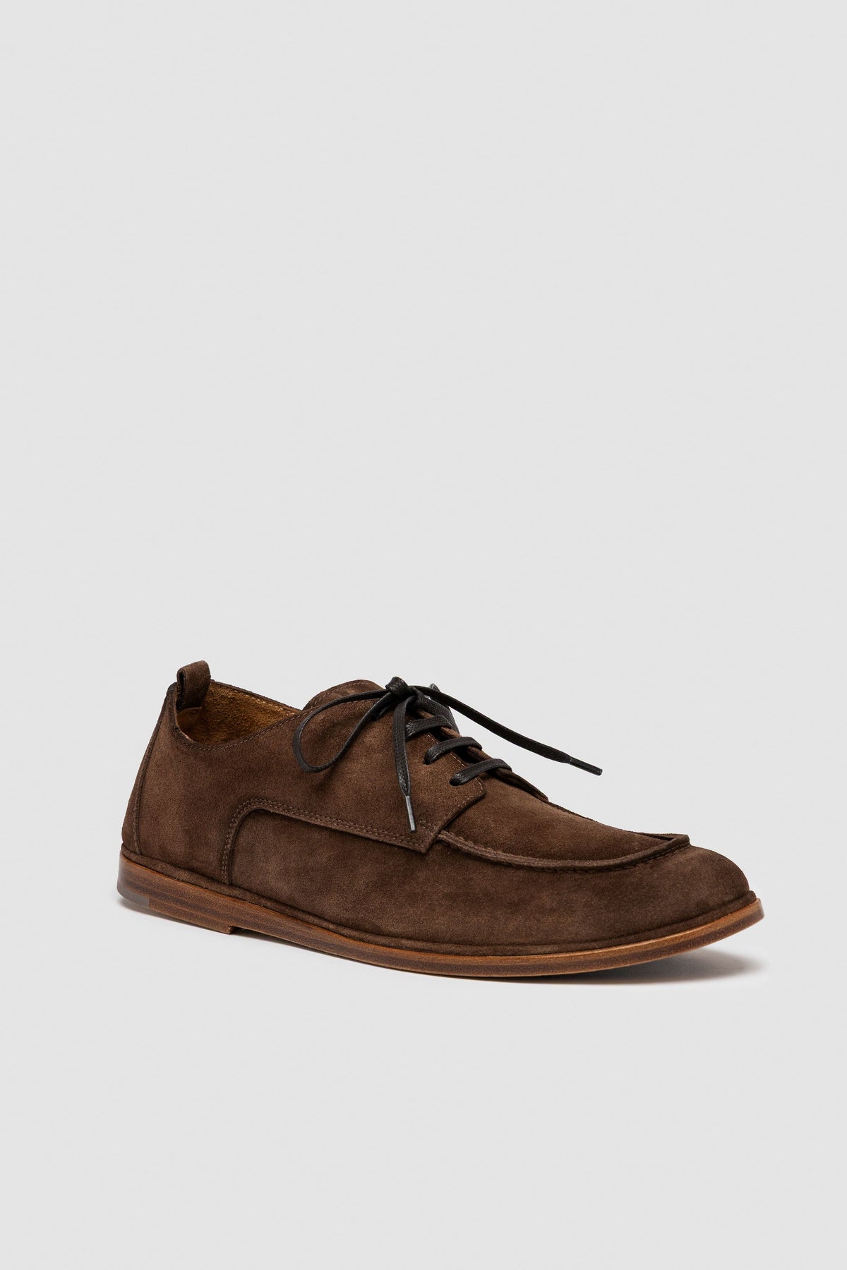 CAIO DARK BROWN SUEDE
