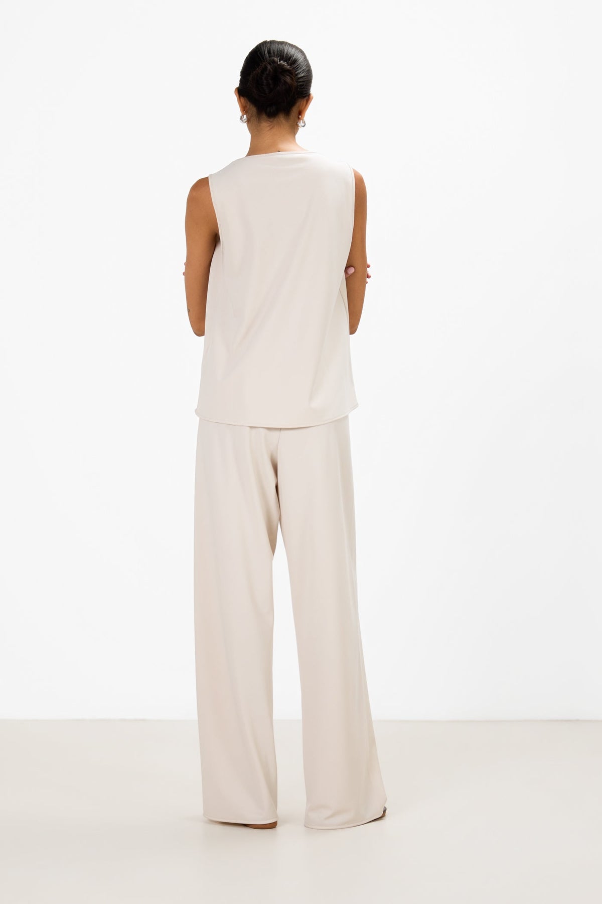 Liori Elastic Waist Trousers | Mineral