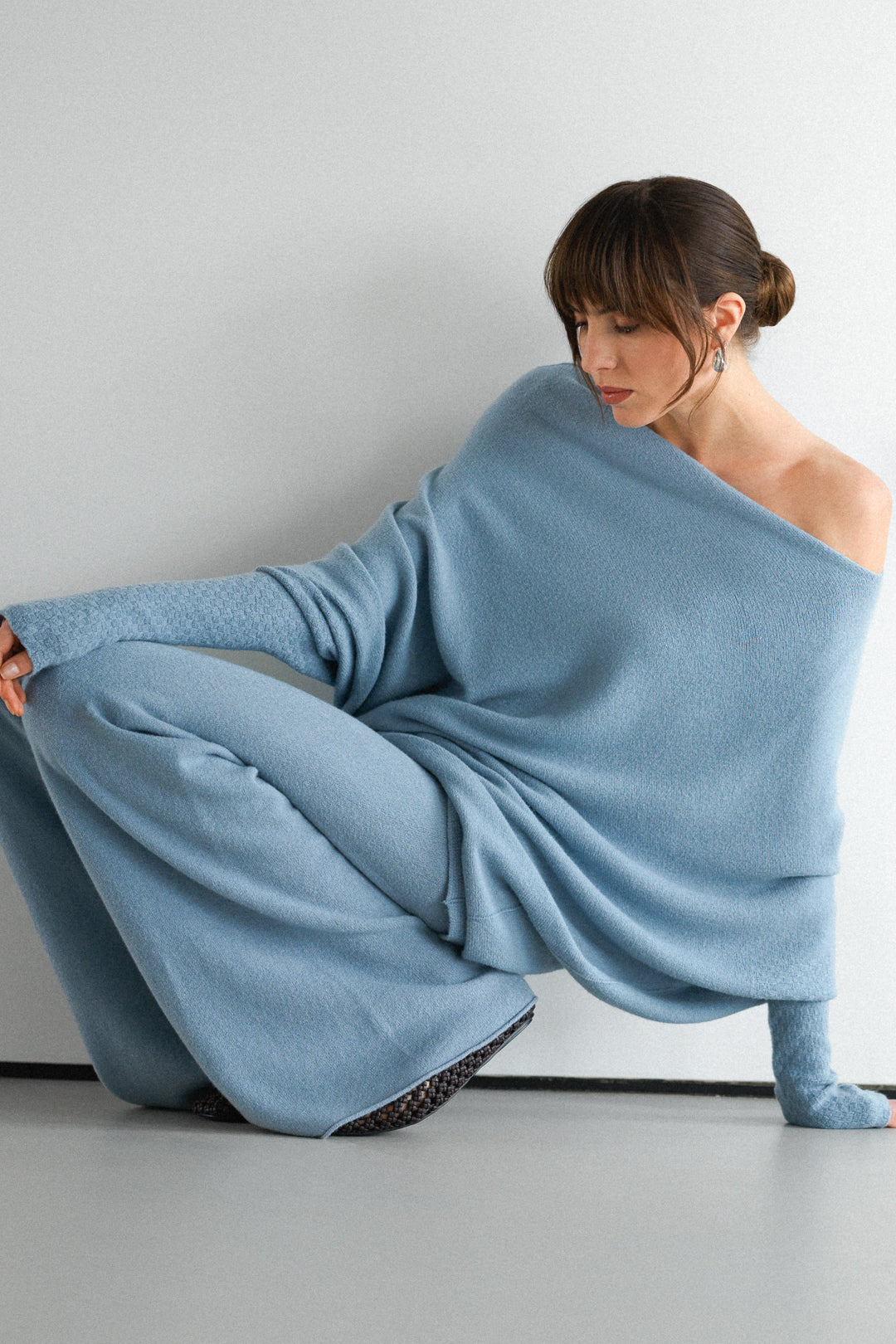 Relaxed Pants | Dusty Blue
