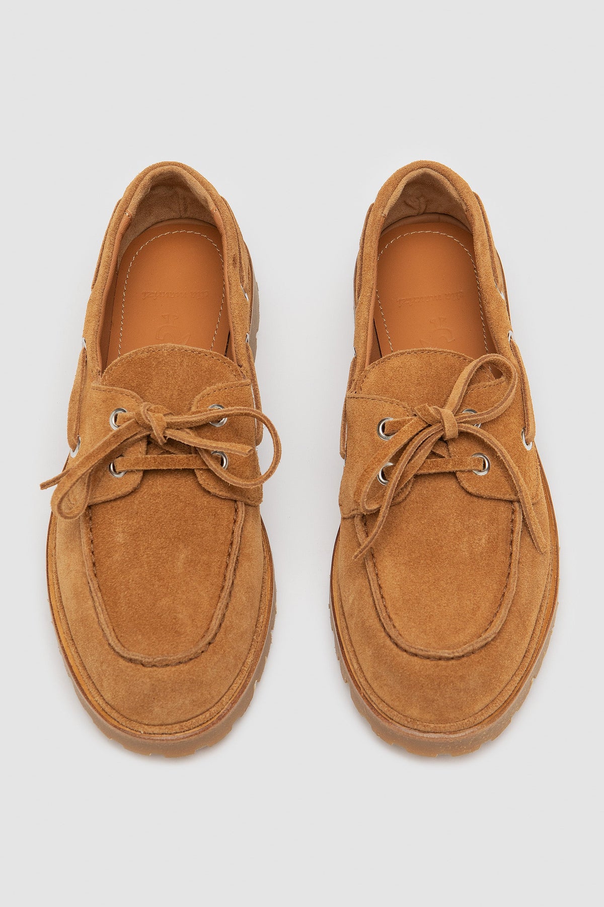 MARY G. LIGHT BROWN SUEDE