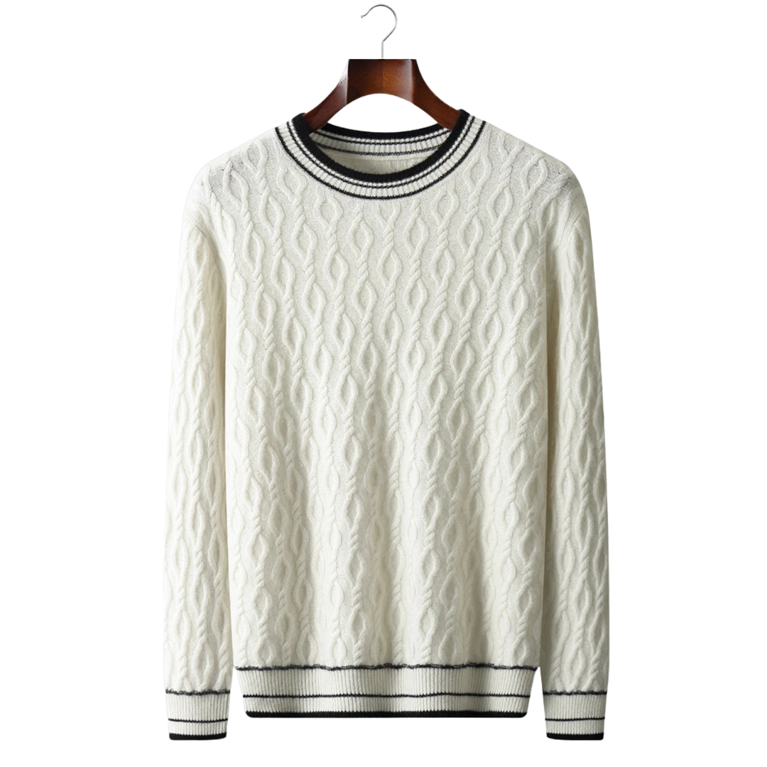 Cavallo  WOOL JACQUARD CREWNECK