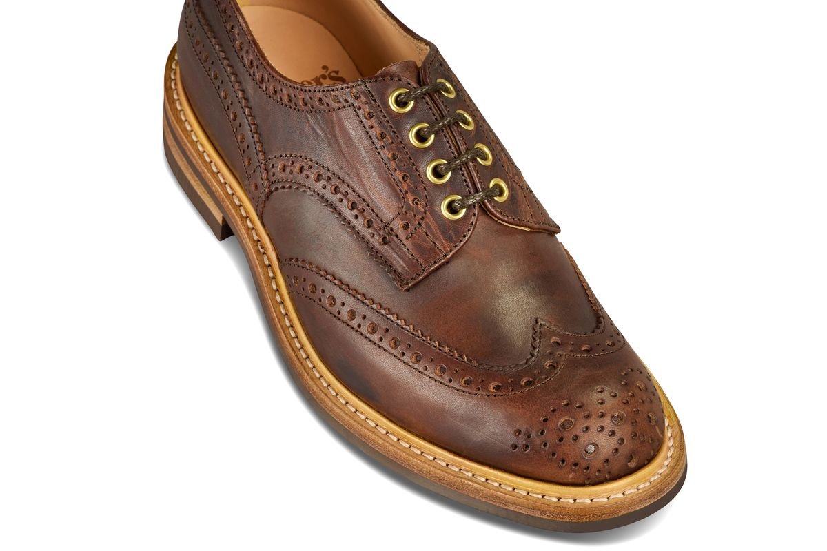 Bourton Country Shoe -  Nut Brown Horween (Tricker's Exclusive)