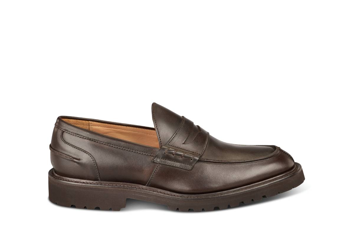 James Penny Loafer - Dark Brown Pampus