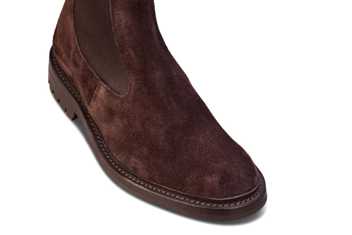 Stephen Chelsea Boot - Charcoal Hairy Suede